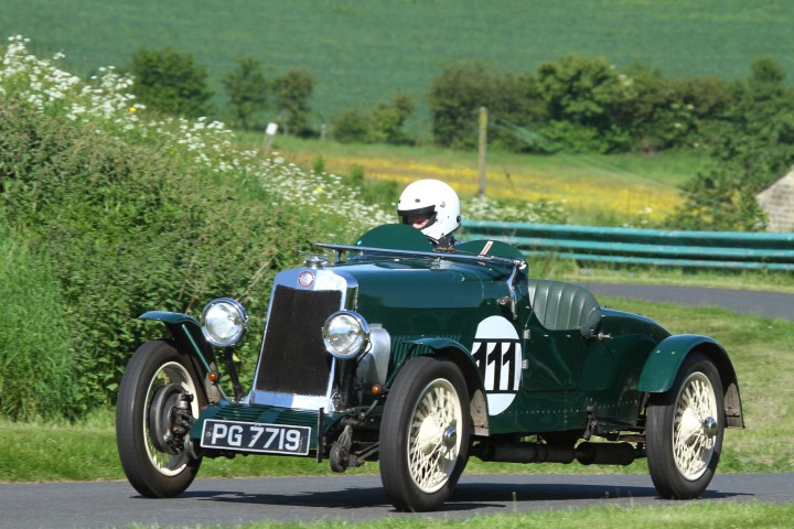 Richard Houlgate in his Hyper Replica